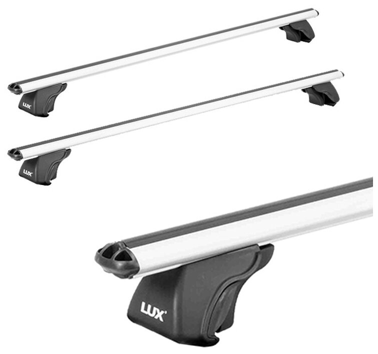 Багажник Lux Классик для Volkswagen Tiguan 2006-2011 с дугами аэроклассик 1,2 м