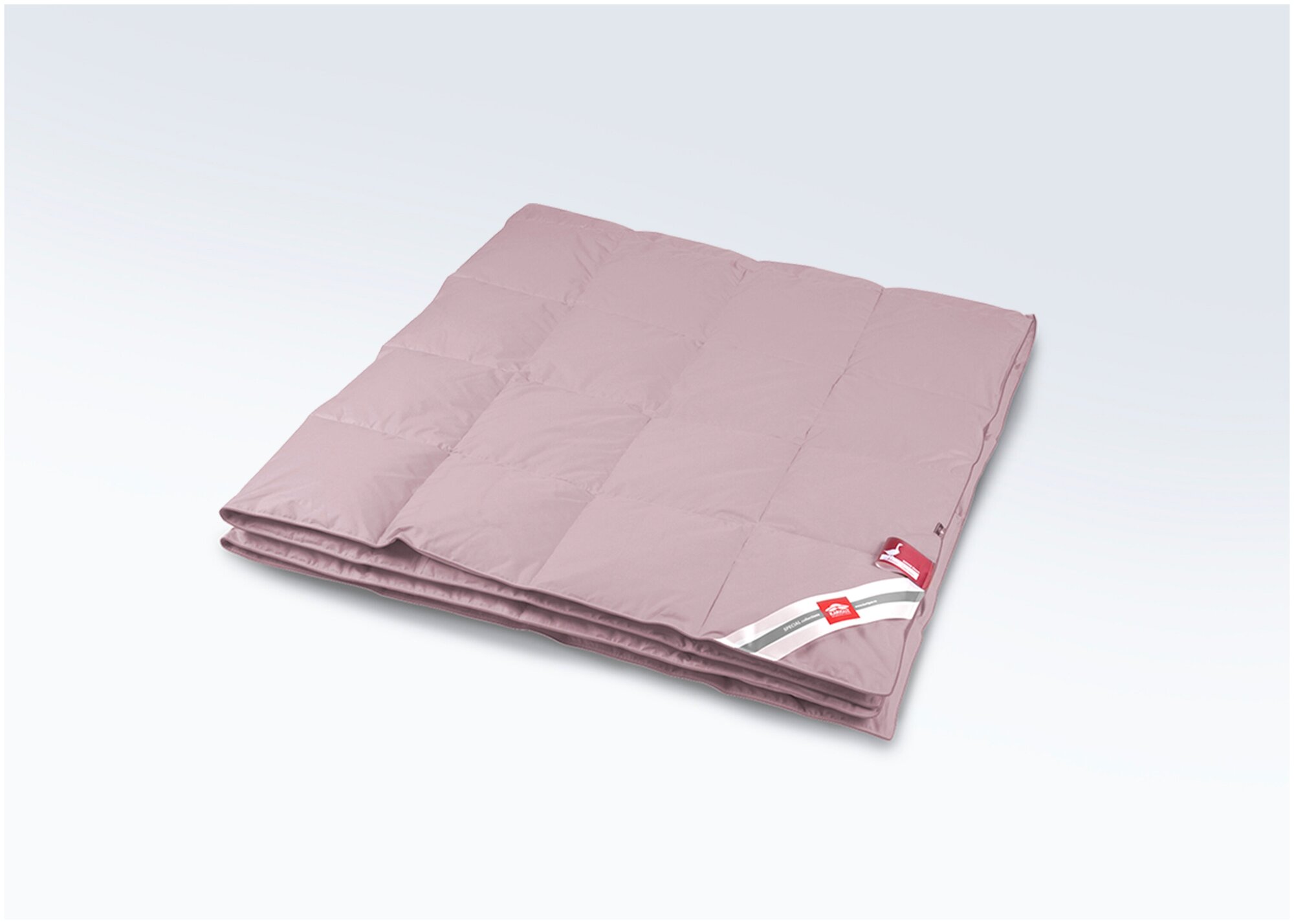Одеяло натуральное, пухоперовое Kariguz Special Pink, 150х200, гусиный пух перо, легкое, всесезонное - фотография № 6