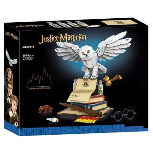 Конструктор Гарри Поттер Символы Хогвартса: коллекционное издание 3018 деталей 60143