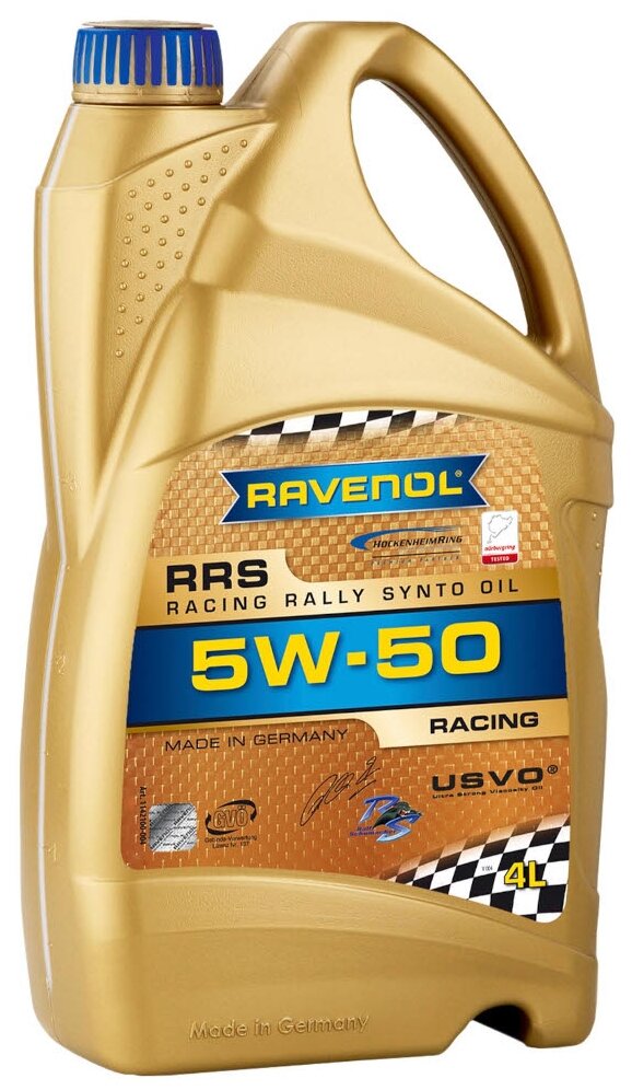 Моторное масло RAVENOL RRS Racing Rally Synto SAE 5W-50 ( 4л) new