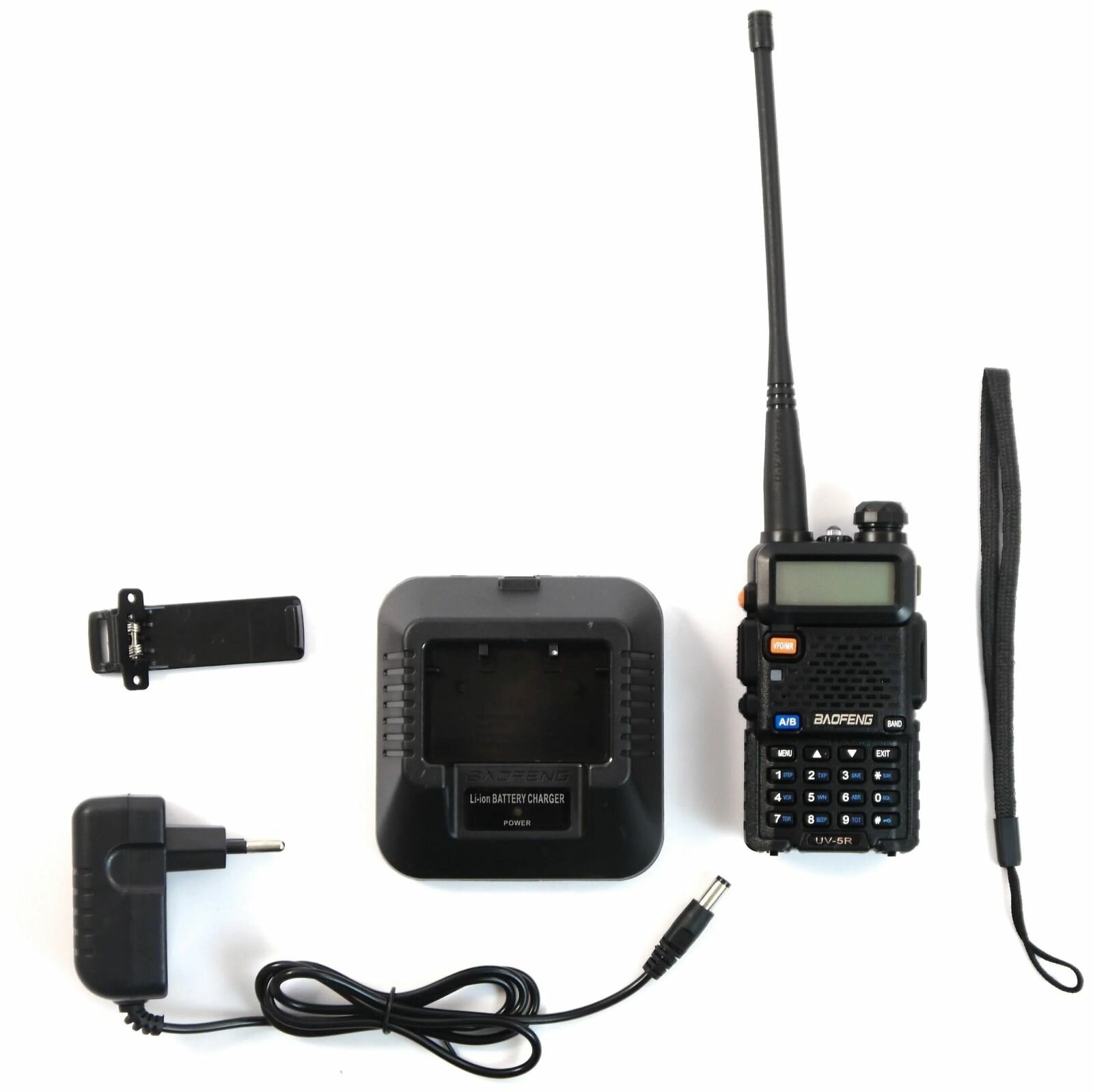 Рация Baofeng UV-5R 8W (2 режима мощности), чёрная