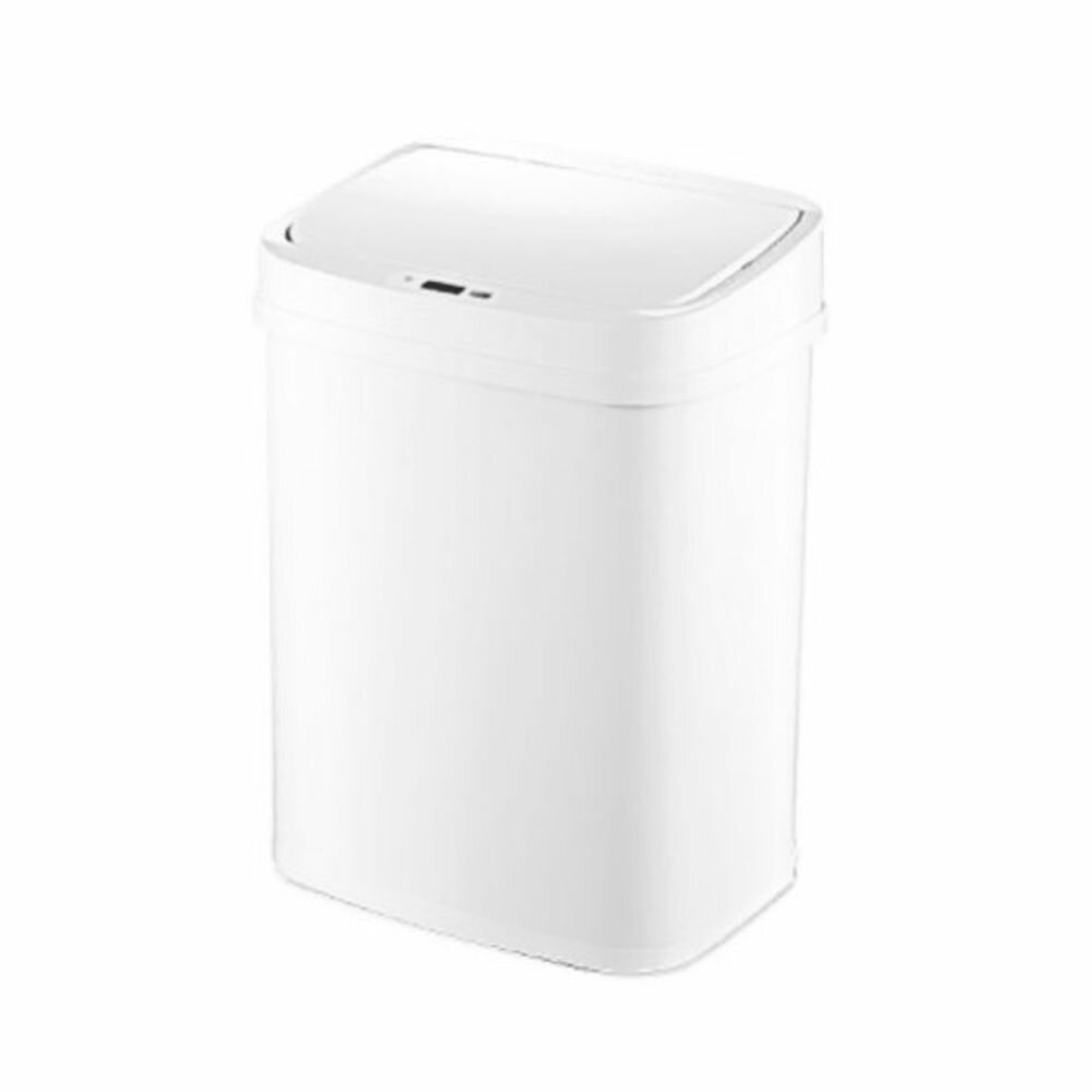 Умный мусорный бак Xiaomi Ninestars Stainless Steel Sensor Trash Can 12L (DZT-12-28) White - фотография № 5