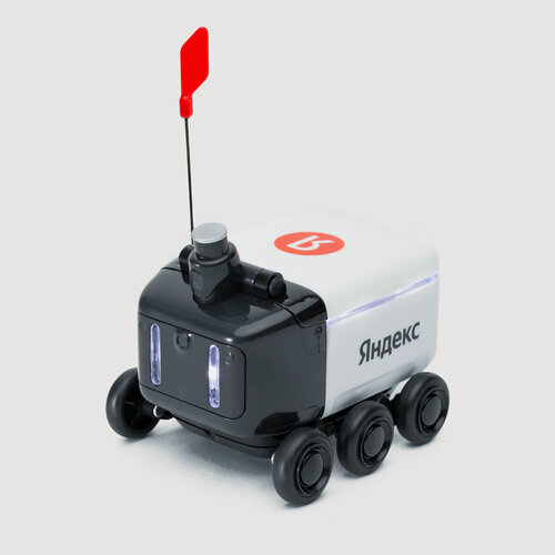Изображение товара Инерционная игрушка Яндекс «Робот-доставщик», дисковые батарейки