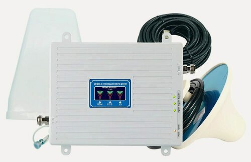 Изображение товара Комплект усиления сотовой связи и интернета 2G/3G/4G Орбита OT-GSM18 900/ 1800/2100 МГц