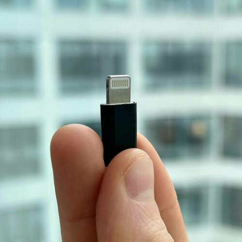 Адаптер USB-A - USB-C, черный, Prime Line, Deppa 7314