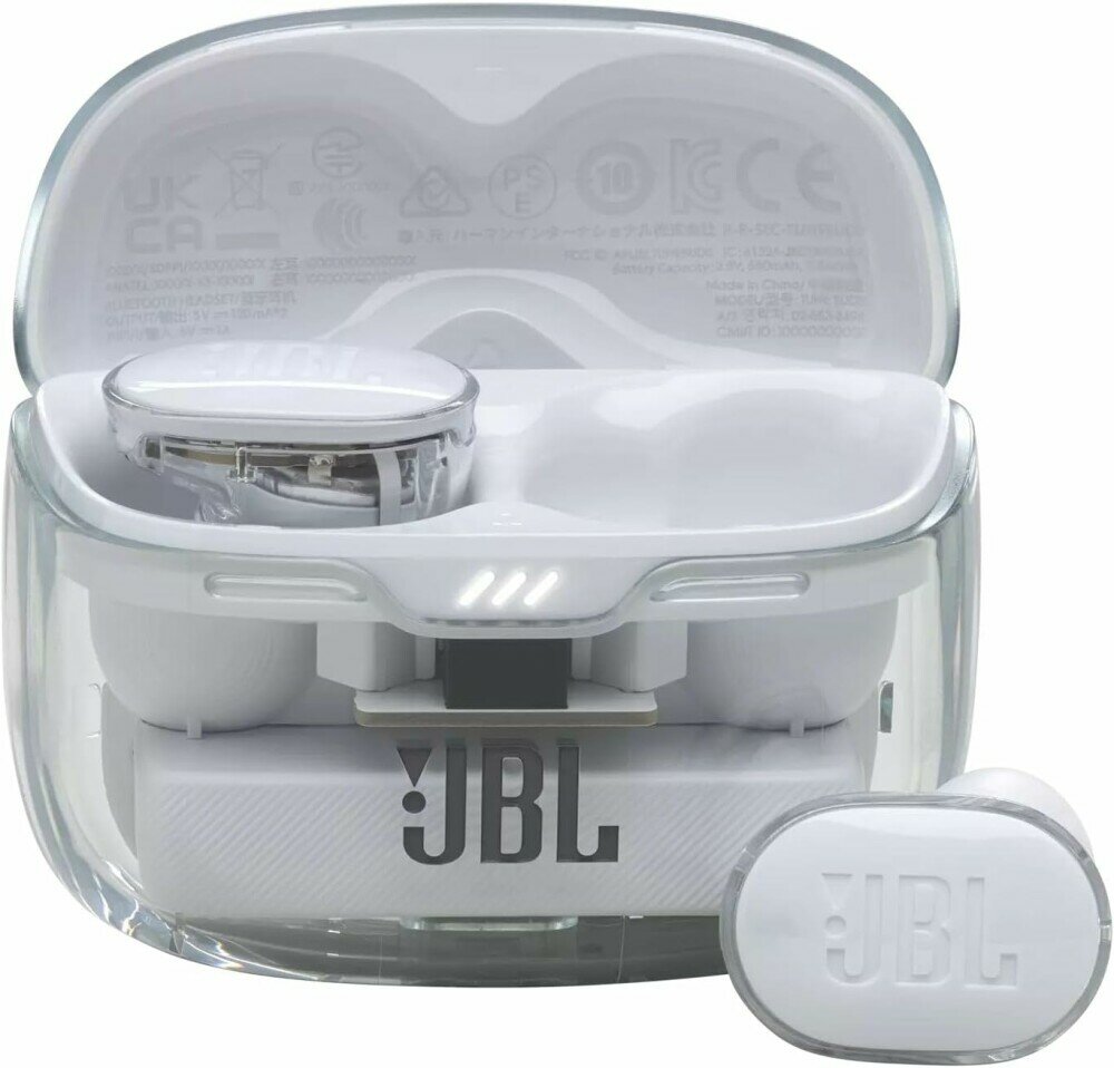 Беспроводные наушники JBL Tune Buds Ghost Edition (белый)