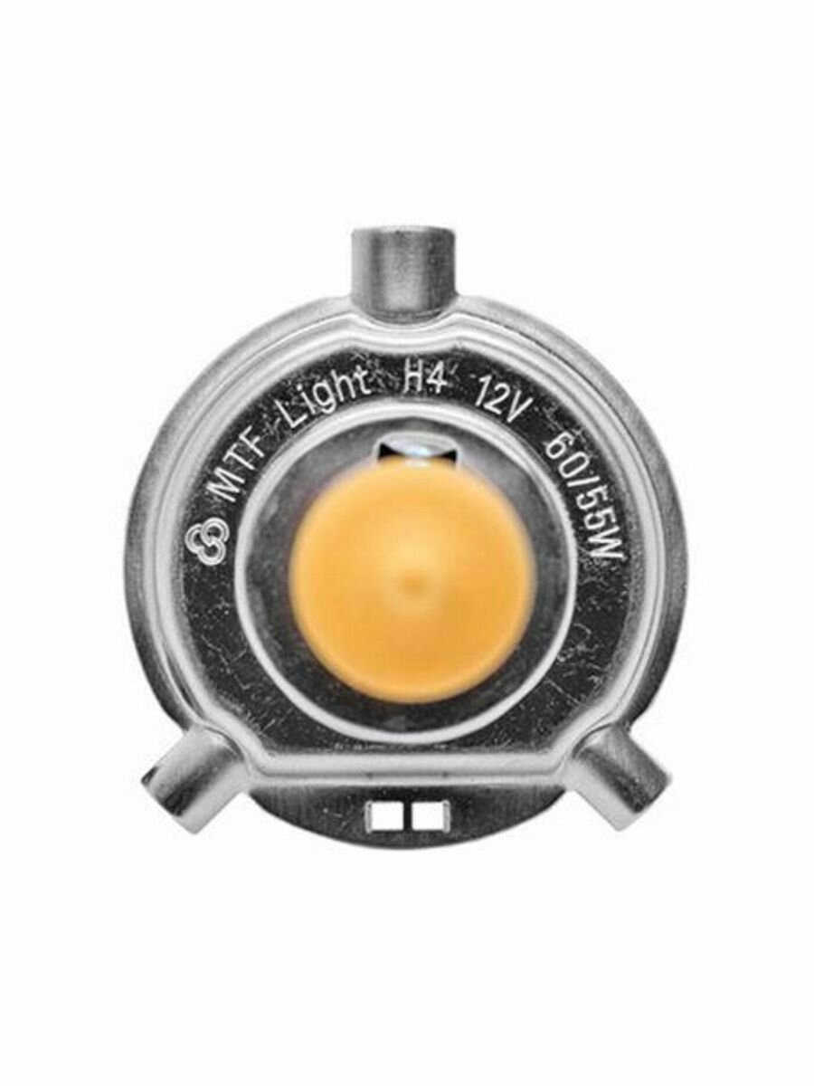 Лампа автомобильная галогенная MTF Light Aurum HAU1204 H4 12V 60/55W P43t 3000K 2 шт. — фото 1