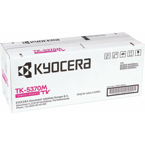 Картридж лазерный Kyocera TK-5370M 1T02YJBNL0 пурпурный (5000стр.) для Kyocera PA3500cx/MA3500cix/MA3500cifx картридж t2 hcf413x 5000стр пурпурный