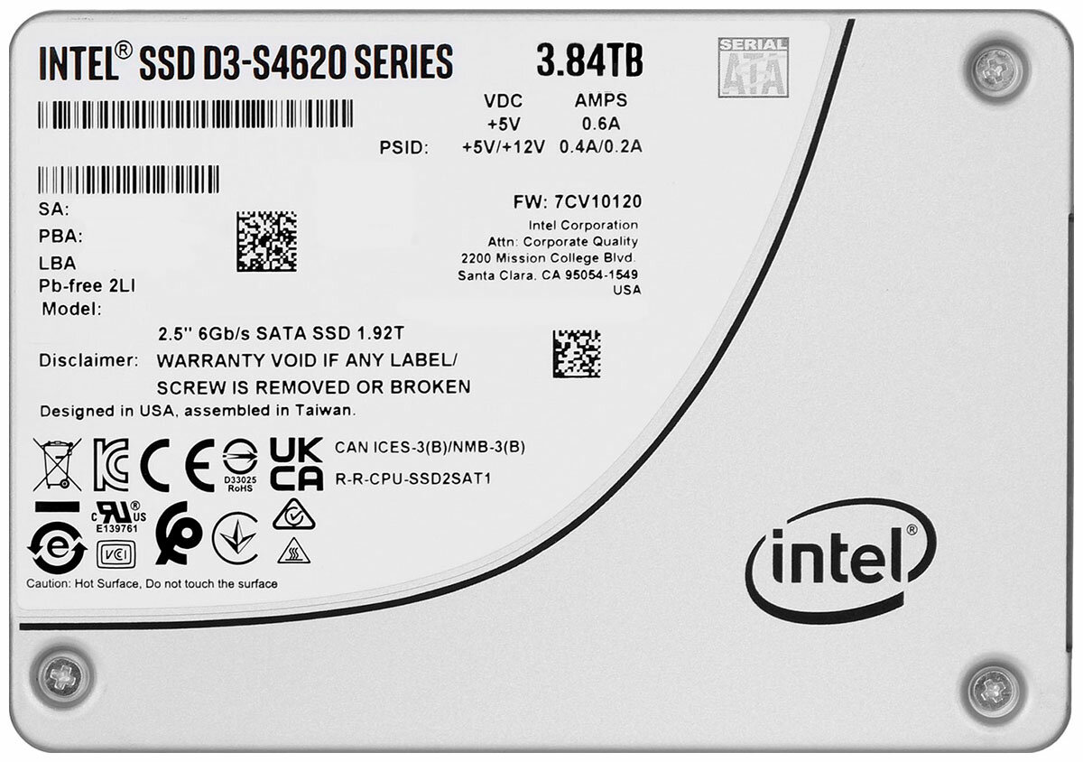 Накопитель SSD Intel SATA III 480Gb SSDSC2KG480GZ01 D3-S4620 2.5" - фото №18