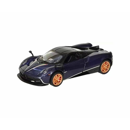 Машинка игрушечная - Pagani Huayra Dinastia, 1:32 (15.5 см), со светом и звуком, инерционная, 1 шт металлическая машинка chimei model 1 32 bmw m8 manhart 16 см cm308 инерционная свет звук красный