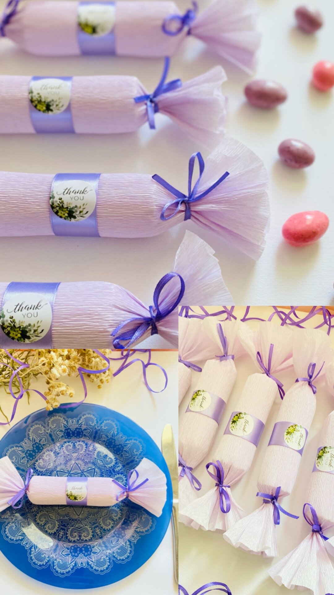 Свадебные бонбоньерки "Lavender Mood"