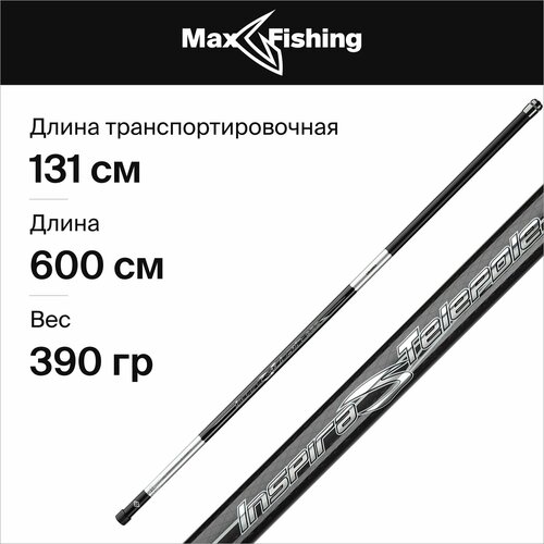 удочка standard competition tele 6 0м 2415602 с к 70 Удилище маховое Okuma Inspira Tele Pole 6006M