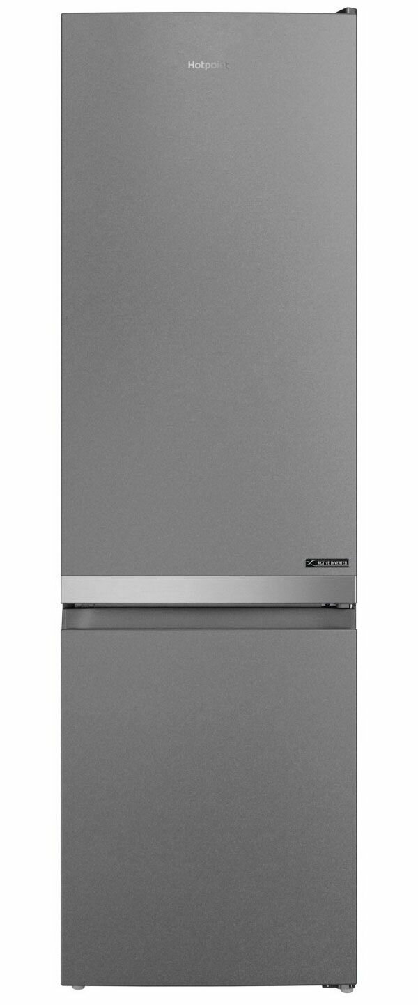 Двухкамерный холодильник Hotpoint HT 4201I S серебристый