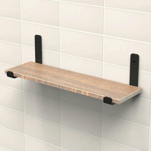 Набор кронштейнов для полки Граф Держалкин 160x130x30 мм 2 шт черный 1838₽