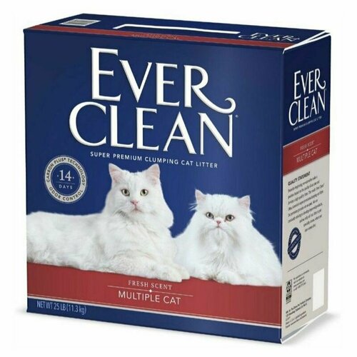 Комкующийся наполнитель Ever Clean Multiple Cat 10 л
