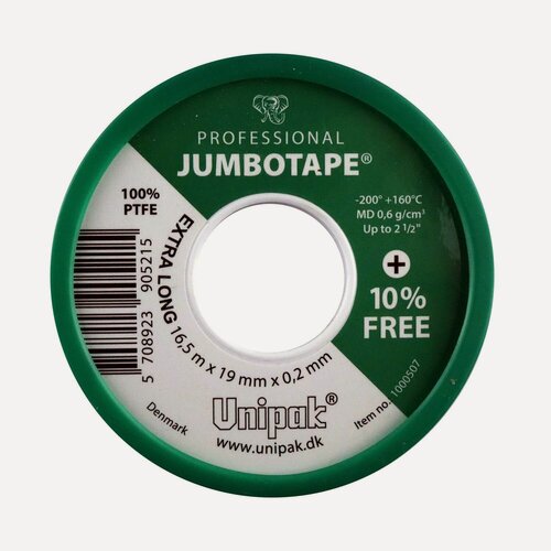 Изображение товара ФУМ-лента UNIPAK "JUMBOTAPE" PROF 16.5мх19ммх0,2мм (1000507)