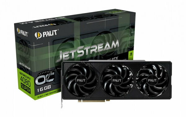 Видеокарта Palit (NED408SS19T2-1032J) GeForce RTX 4080 SUPER 16GB JETSTREAM OC