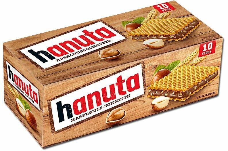 Вафельные Печенья Hanuta / Ханута 220гр (Германия)