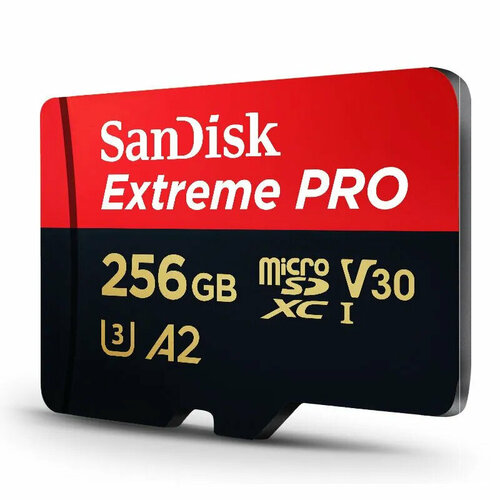 SanDisk Карта памяти Extreme PRO 256 ГБ