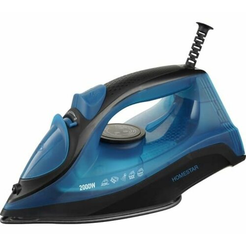 Утюг HomeStar HS-4009 черно-синий 239000₽
