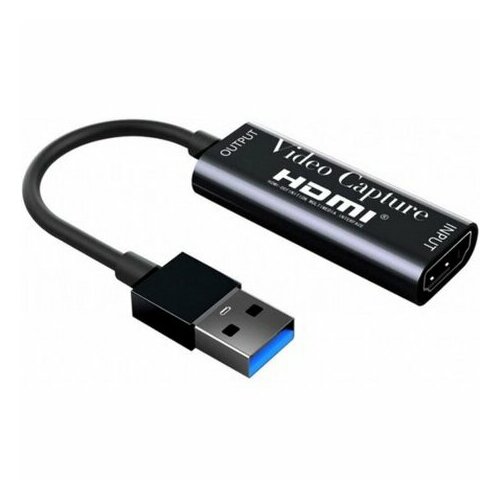 Адаптер видеозахвата HDMI 19F - USB3.0, однонаправленный