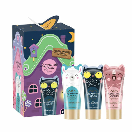 Подарочный набор забавные животные кррук 45мл кррук 45мл кррук 45мл 487₽