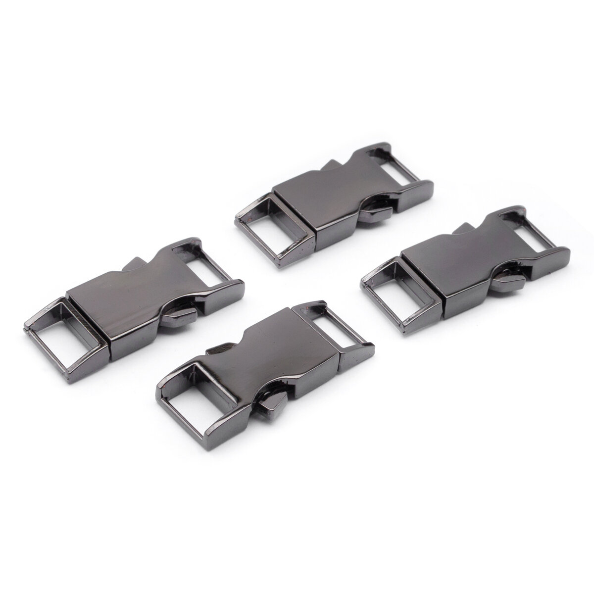 ГНУ14421 (НРЕ1105) Фастекс 10мм ушко, 34*14мм (черный никель) — фото 1