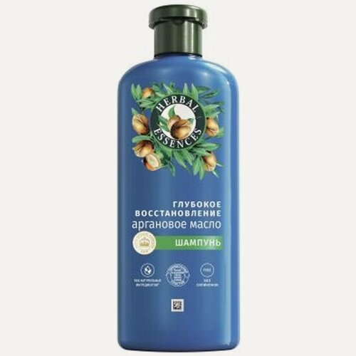 Изображение товара Шампунь Herbal Essences Аргановое масло, для глубокого восстановления волос, 250 мл.