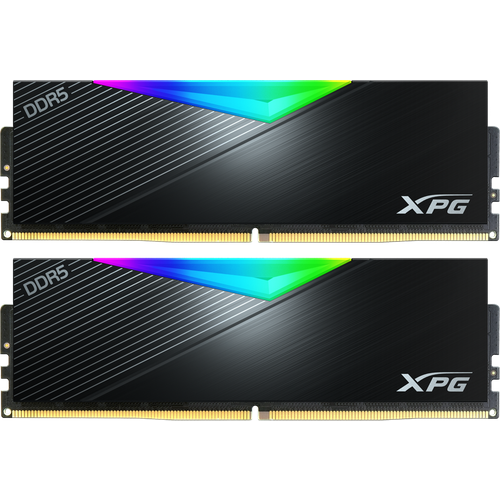 Оперативная память 32Gb DDR5 6800MHz ADATA XPG Lancer RGB 2x16Gb KIT AX5U6800C3416G-DCLARBK 16545₽