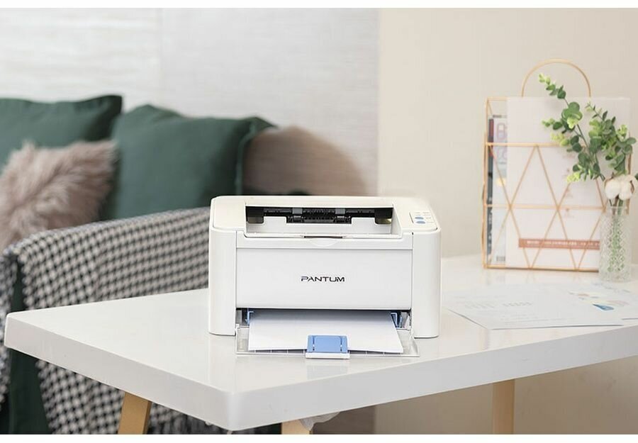 Принтер лазерный Pantum P2516/P2518, ч/б, A4, серый — фото 1