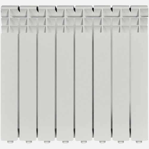 Изображение товара Алюминиевый радиатор Rommer Optima 500/80/8, 8 секций