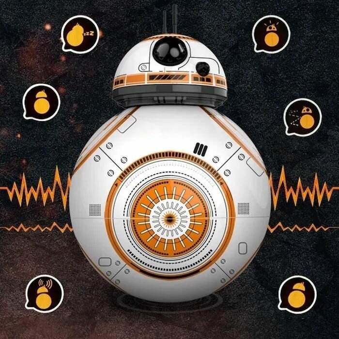 Радиоуправляемый робот дроид Звездные войны Sphero Robot Star Wars Droid BB-8