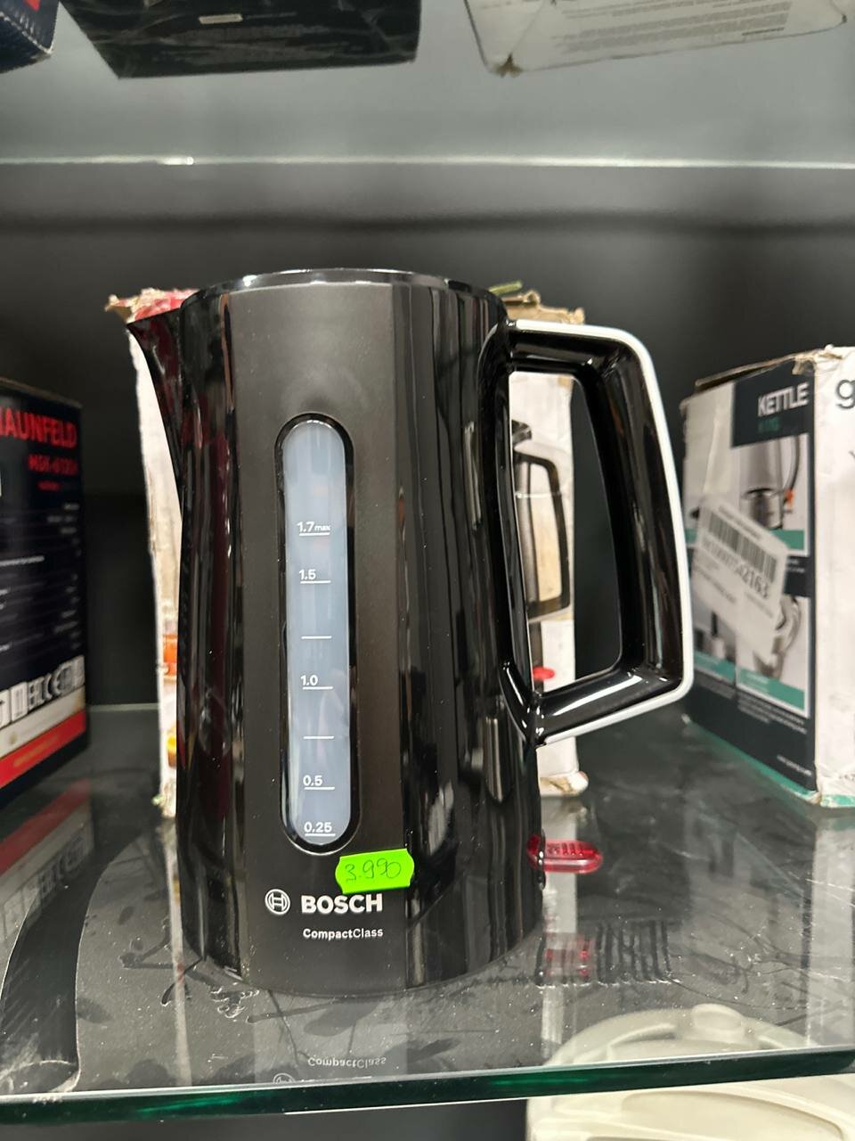 Чайник TWK3A013 BLACK BOSCH уценка