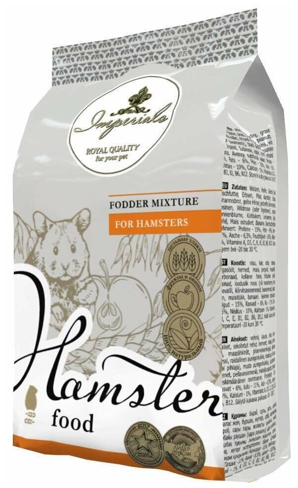 Корм IMPERIALS корм для хомяков 500 г. 1 уп