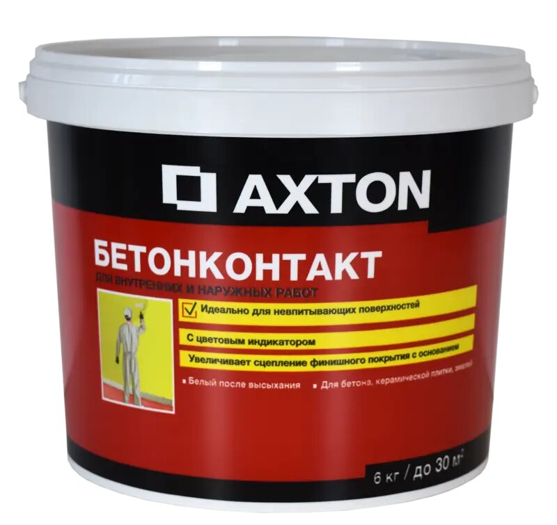 Бетонконтакт Axton 6 кг цвет белый
