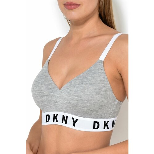 фото Бюстгальтер dkny cozy boyfriend, 1 шт., размер s, серый