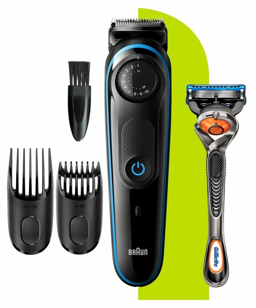 Триммер Braun BT3240 + Бритва Gillette