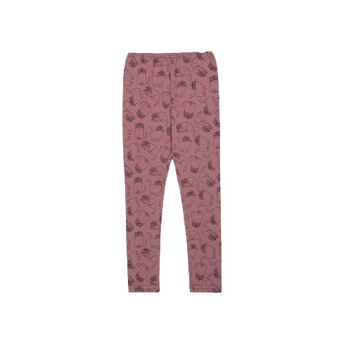 Леггинсы для девочки, цвет розовый/коты, рост 122 Юниор Текстиль розовый  