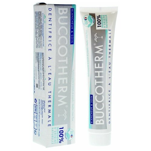 Купить Зубная паста «Отбеливание и уход» с термальной водой, Buccotherm, Laboratoire ODOST