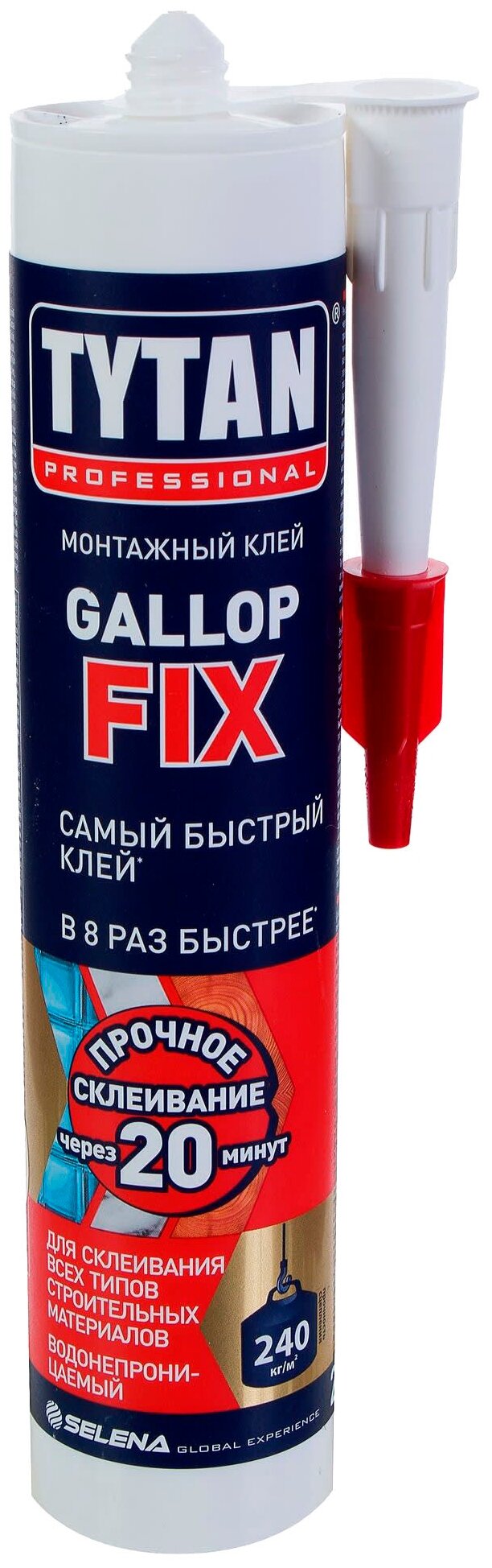 Монтажный клей Tytan Professional Gallop Fix 290 мл