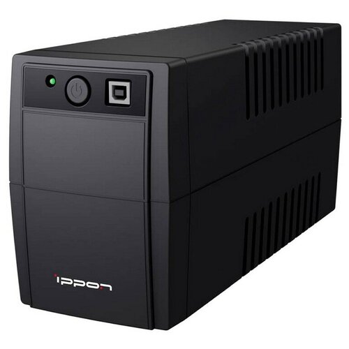 ИБП Ippon Back Basic 1050 1050VA 600Вт IEC(3) ибп ippon back basic 1050 1050va 600w rj 11 usb 3 iec