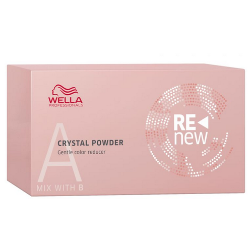 фото Wella professionals смывка краски для волос color renew crystal powder