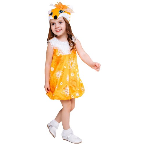 фото Карнавальный костюм лиса асолька пуговка рост 104