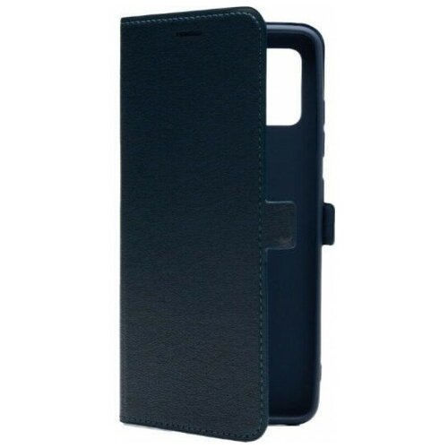 фото Чехол-книжка для xiaomi redmi note 10/10s синий, book case, borasco