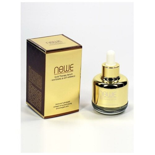 Сыворотка для лица NEWE, GoldTherapy, премиум, 40 мл