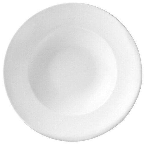 фото Тарелка глубокая «монако вайт», 0,12 л 18 см белый, фарфор, 9001 c378, steelite