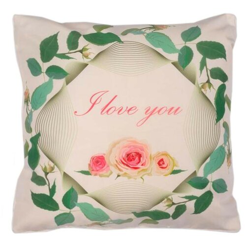 Tana Home Collection Декоративная наволочка Love U (45х45)