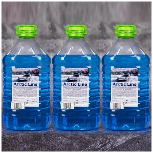 Омывайка для авто зимняя -30, 5л. Комплект из 3 шт.