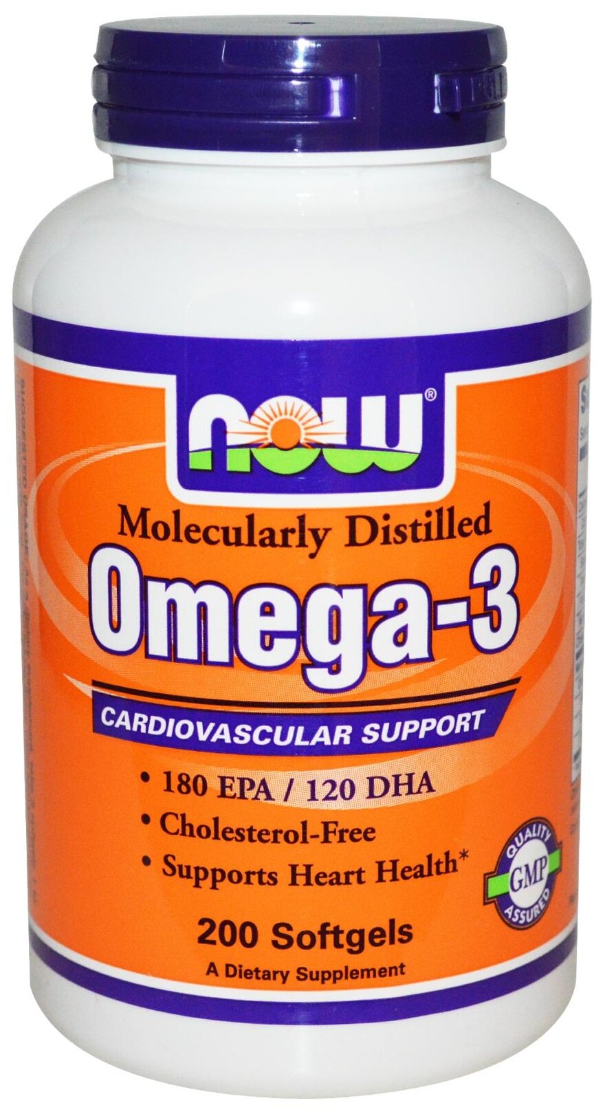 Omega-3 капс., 1000 мг, 180 мл, 1.4 г, 200 шт.