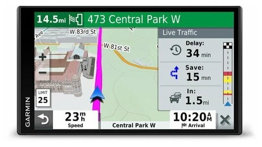 Навигатор Garmin DriveSmart™ 65 & Traffic 010-02038-02